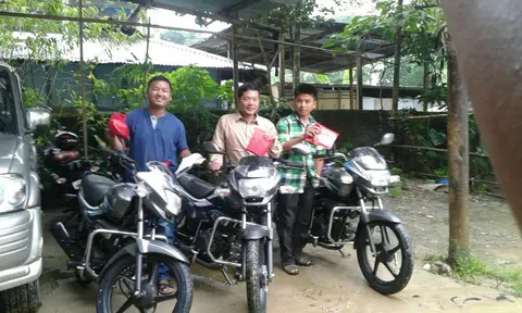 Motorbike Distribution through CBCNEI to (3) three Association