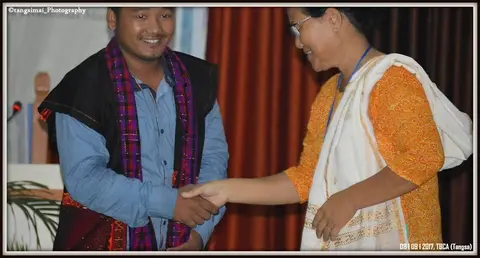 Felicitation to Mission Secretray during ABCC Women Conference