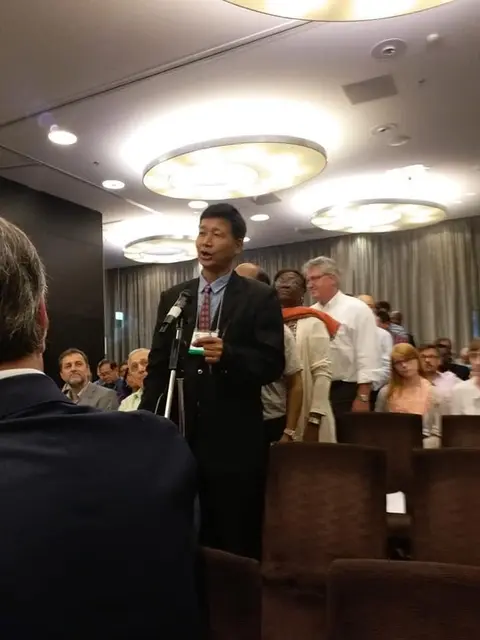 Rev Tage Donyi, VP, ABCC at #BWA18 Zurich Switzerland